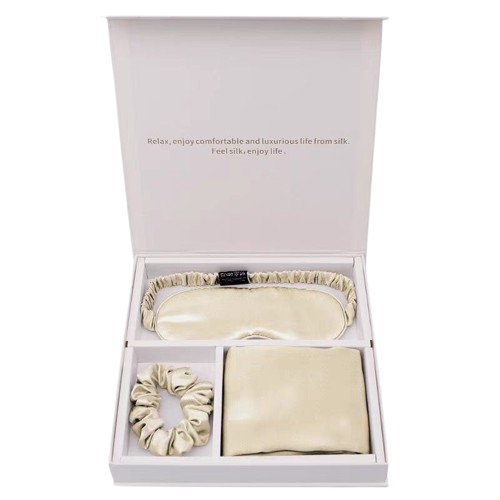 Silk Eye Mask – 100% Mulberry Silk, Double-Sided, Soft and Breathable, Multiple Elegant Colors