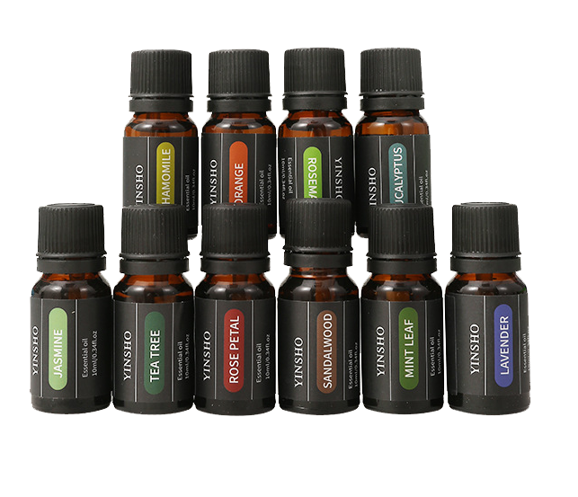 Natural Single Essential Oils – 10ml Aromatherapy Collection for Diffusers & Massage, Multiple Scents