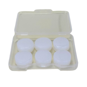 Soft Putty Earplugs – Moldable Silicone, Comfort Fit, Water-Resistant, 6-Pack