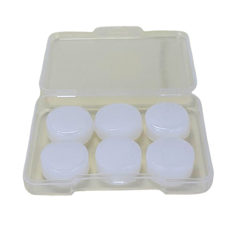 Soft Putty Earplugs – Moldable Silicone, Comfort Fit, Water-Resistant, 6-Pack