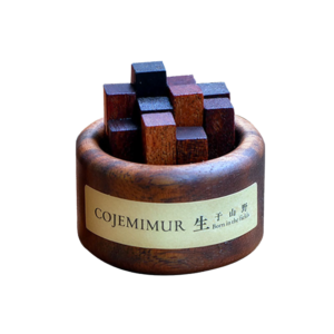 Aura Block No-Flame Wooden Diffuser – Black Walnut Sets with 10ml Essential Oils, Multiple Signature Scents for Home, Office, and Car