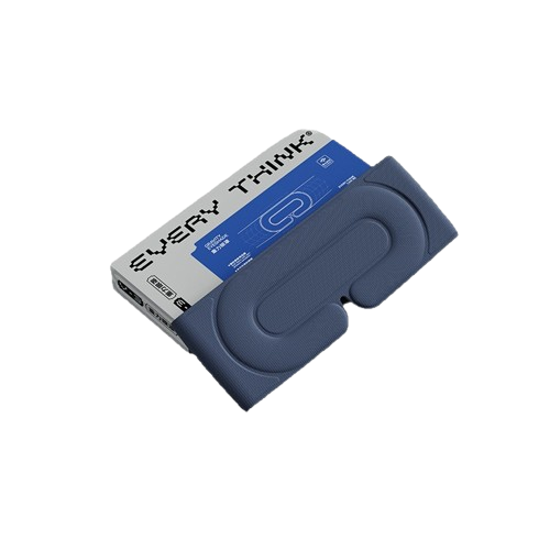 Weighted Sleep Mask – 3D Contoured Light Blocking, Balanced Weight, Washable & Breathable, All-Season Comfort