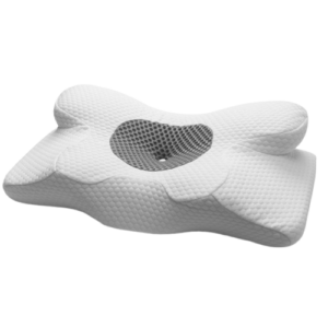NeckNest Butterfly Memory Foam Pillow – Ergonomic Cervical Support for Side and Back Sleepers, Breathable Comfort Cover