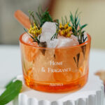 Crystal Garden Diffuser – No-Flame Stone Aroma Decor, Multiple Color Cups and 20ml Essential Oil Options, Optional Warm Light Base