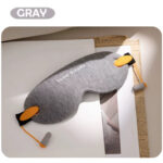 SweetDreams 3D Eye Mask – Breathable Light Blocking with Removable Earplugs, Adjustable Fit