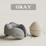 Cooling Memory Foam Travel Pillow – Dynamic Neck Support & Breathable Comfort