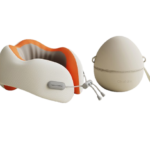 Cooling Memory Foam Travel Pillow – Dynamic Neck Support & Breathable Comfort