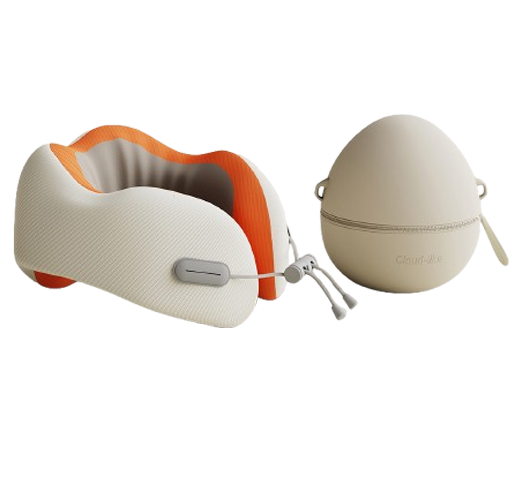 Memory Foam Travel Neck Pillow – Dynamic Support & Smart Cooling for Ultimate Journey Comfort