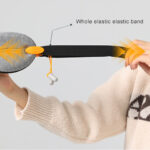 SweetDreams 3D Eye Mask – Breathable Light Blocking with Removable Earplugs, Adjustable Fit