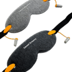 SweetDreams 3D Eye Mask – Breathable Light Blocking with Removable Earplugs, Adjustable Fit