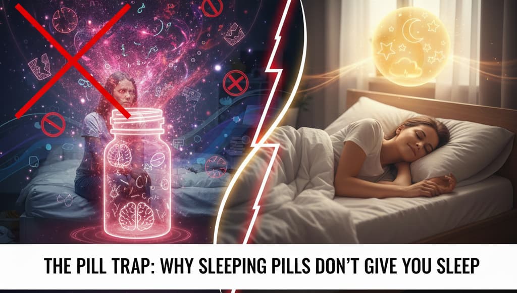 The Pill Trap: Why Sleeping Pills Don't Give You Sleep