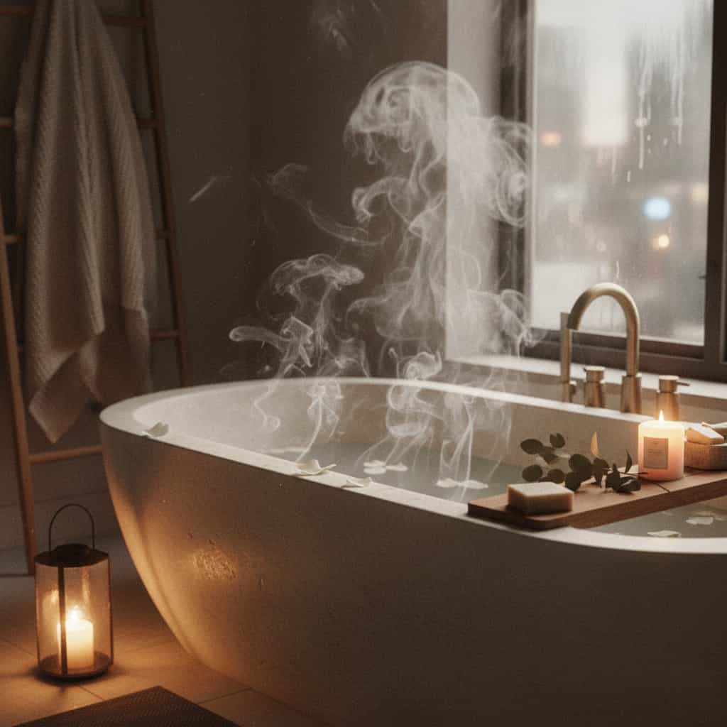 Warm bath or steam