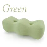 M-Shaped Memory Foam Leg Elevation Pillow – for Swelling Relief, Pregnancy & Knee Support – Breathable Wedge