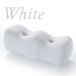 M-Shaped Memory Foam Leg Elevation Pillow – for Swelling Relief, Pregnancy & Knee Support – Breathable Wedge
