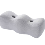 M-Shaped Memory Foam Leg Elevation Pillow – for Swelling Relief, Pregnancy & Knee Support – Breathable Wedge
