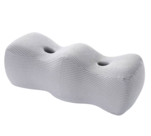 M-Shaped Memory Foam Leg Elevation Pillow – for Swelling Relief, Pregnancy & Knee Support – Breathable Wedge