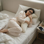 Thai latex side sleeping pillow