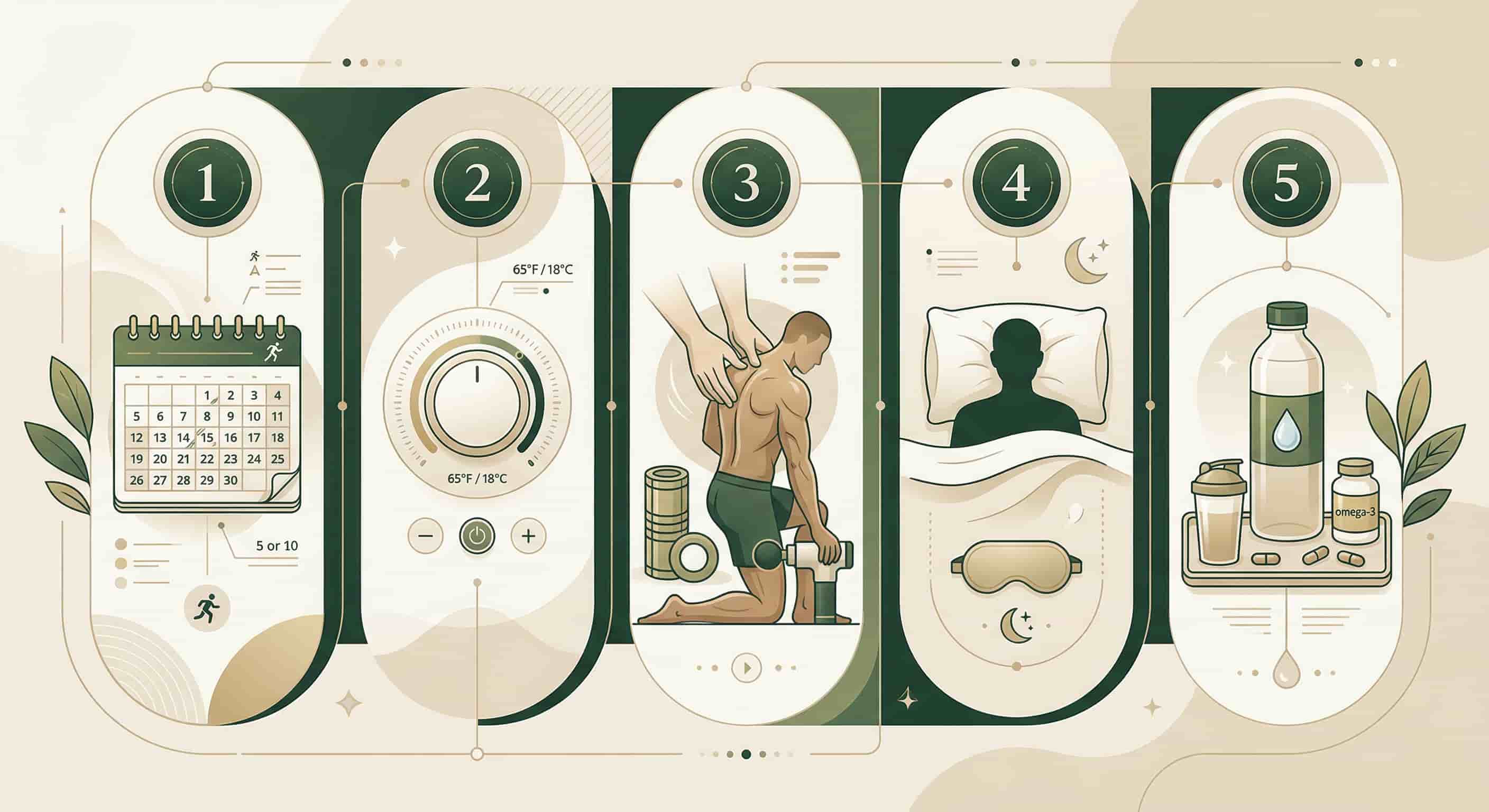 Athlete sleep recovery protocol checklist for peak performance