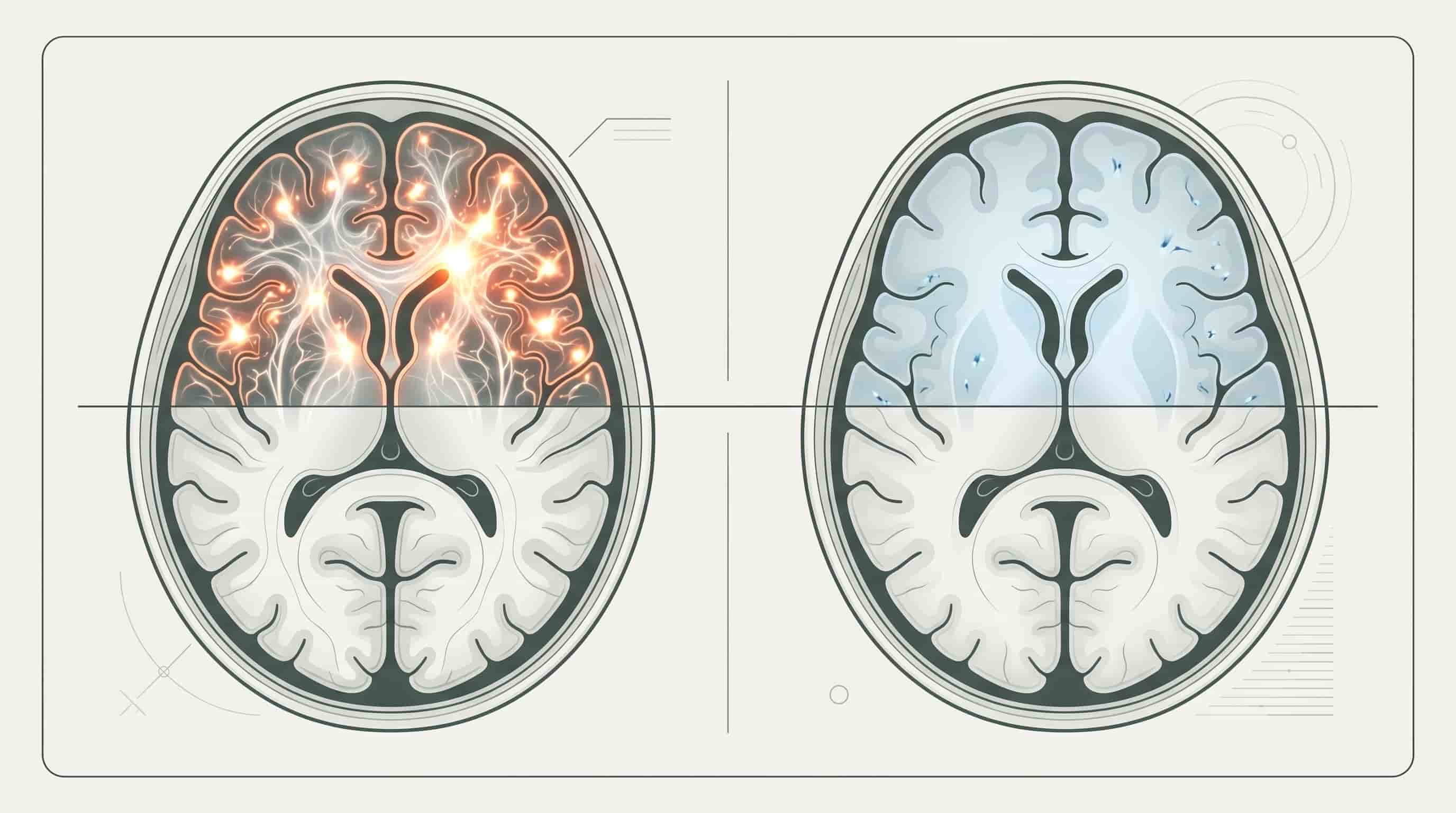 Brain Activity During Racing Thoughts