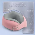 Magnetic Modal Travel Pillow — Safe Independence for Little Travelers, Matching Comfort for You