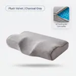 Butterfly Cooling Gel Memory Foam Pillow