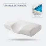 Butterfly Cooling Gel Memory Foam Pillow