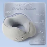 Magnetic Modal Travel Pillow — Safe Independence for Little Travelers, Matching Comfort for You
