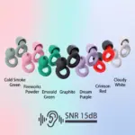 Ergonomic Silicone Sleep Earplugs — Zero-Pressure Side-Sleep Fit