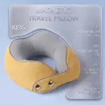 Magnetic Modal Travel Pillow — Safe Independence for Little Travelers, Matching Comfort for You