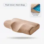 Butterfly Cooling Gel Memory Foam Pillow